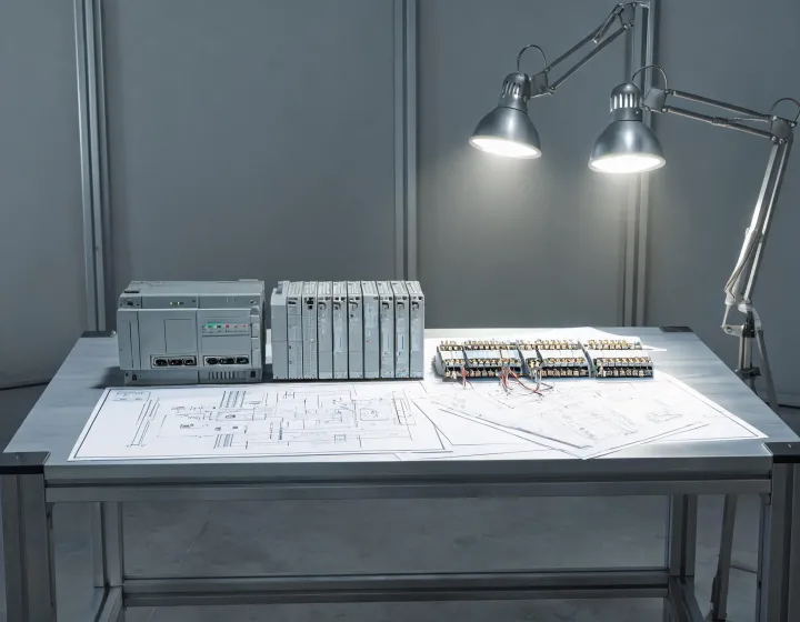 PLC catalog selection bench